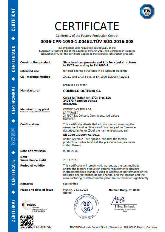 Acreditare Cominco